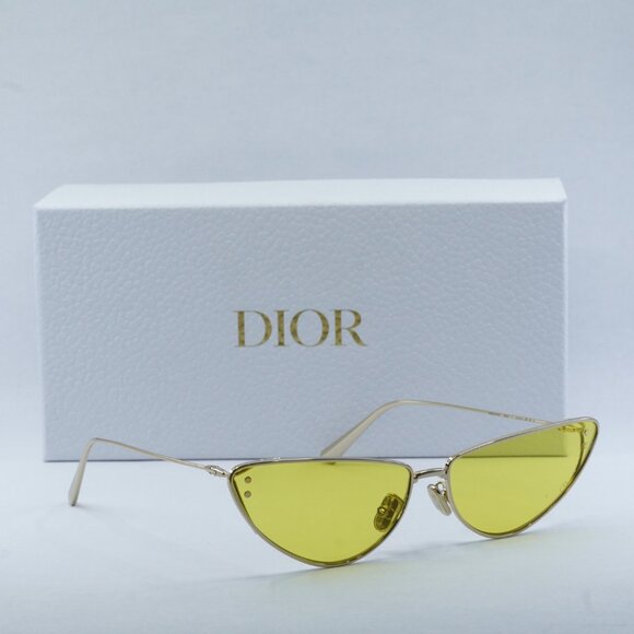 Dior MISSDIOR B1U B0H0 Cat Eye Eyeglasses - Gold/Yellow - Picture 9 of 13